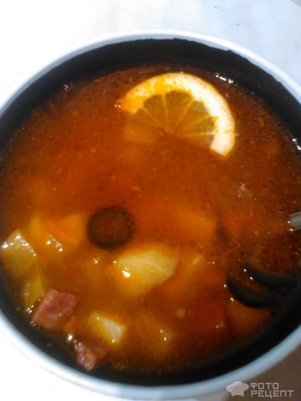 Солянка сборная без мяса фото