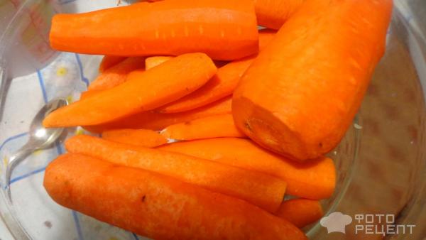 Морковный кисель фото
