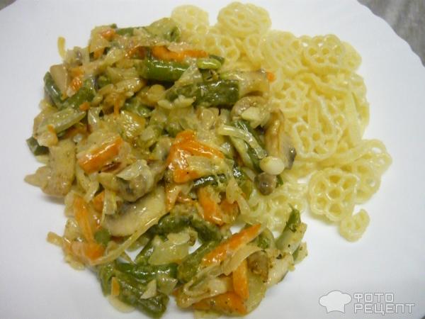 Постная паста с овощным соусом пошаговый рецепт | MAKFA