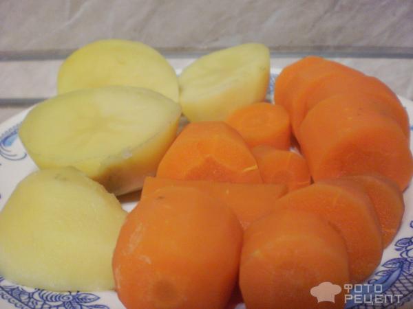 картофель и морковь