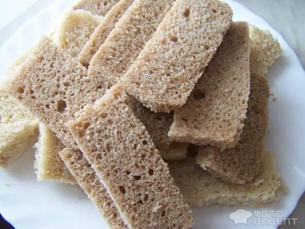Закусочный торт на бородинском хлебе, пошаговый рецепт на ккал, фото, ингредиенты - ВикторияS
