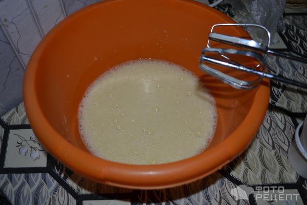 Торт медовый с двумя видами крема фото