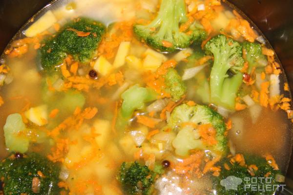 Сливочный крем-суп из брокколи фото