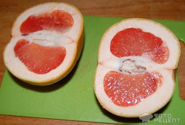 Тунец с грейпфрутом фото