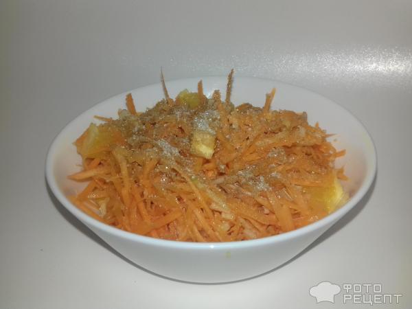 Салат морковный фото