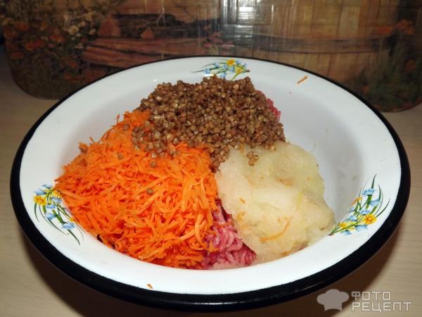 Тефтели с гречкой фото