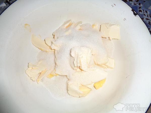 Мини-пирог из песочного теста фото
