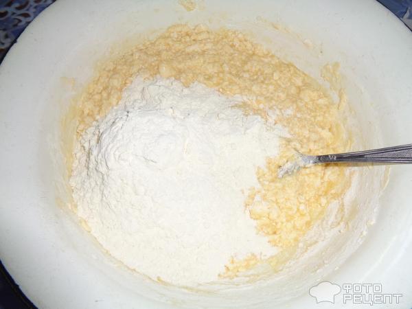Мини-пирог из песочного теста фото