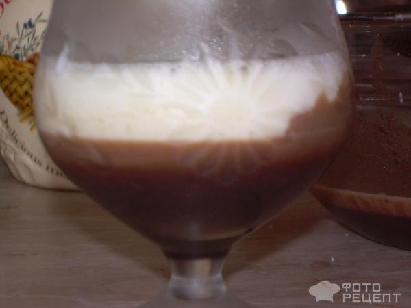Мусс молочно-шоколадный фото