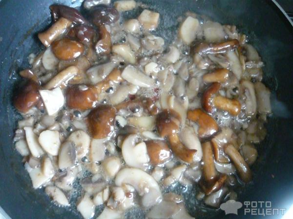 Суп-лапша с грибами фото
