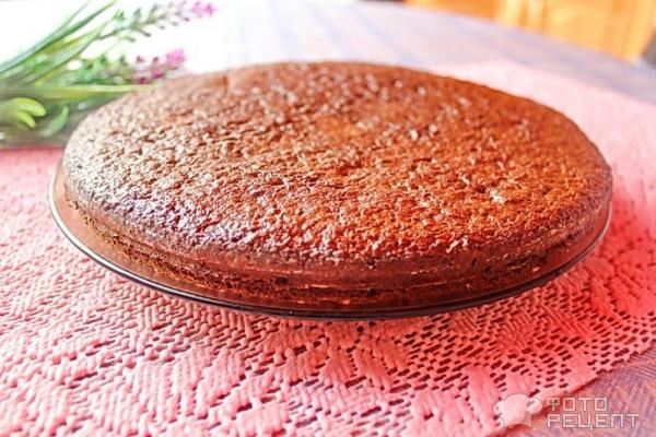 Торт-мусс с черносливом фото
