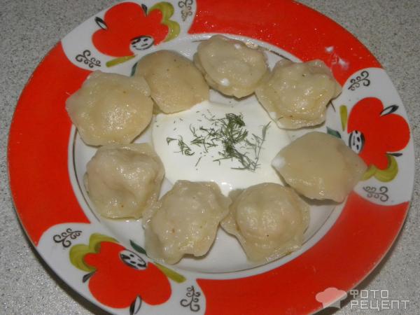 Пельмени с курицей фото