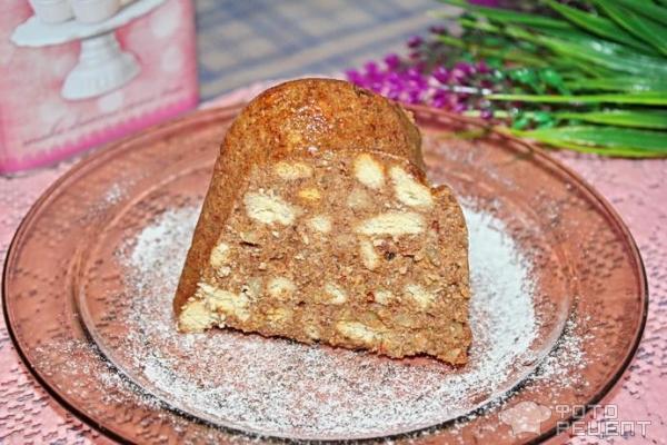 Торт Шоколадное счастье без выпечки фото