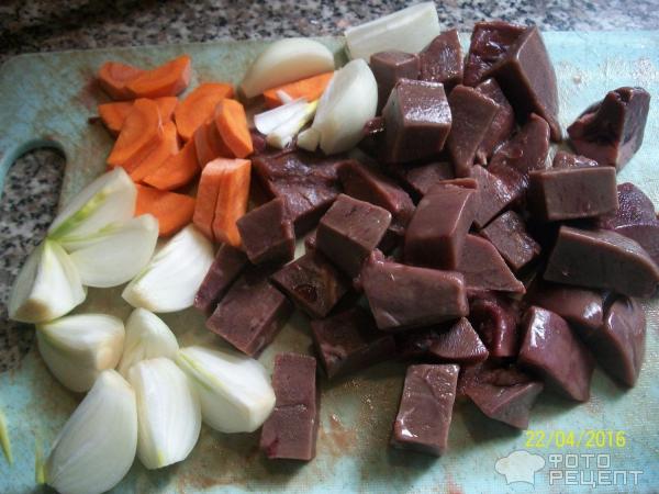 режем кусочками