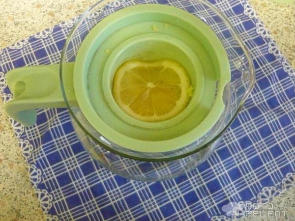 Напиток из имбиря и лимона фото