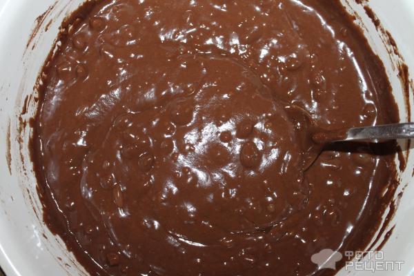 Постный шоколадный пирог фото