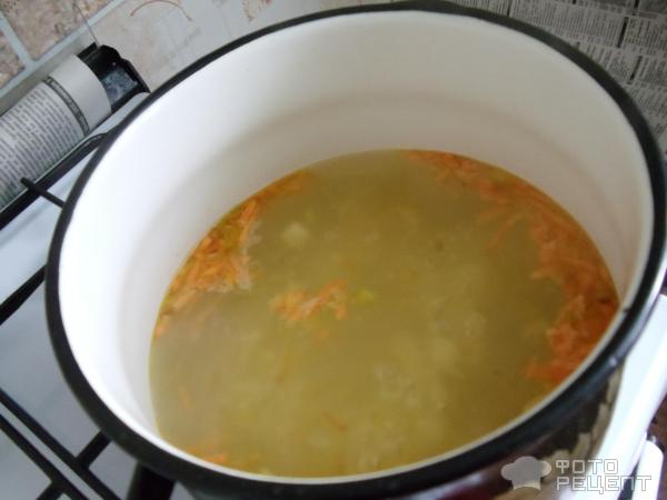 Суп с клецками фото