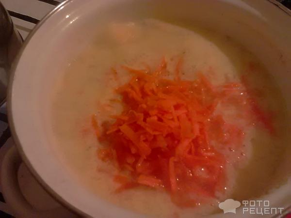 Картошка тушенная в сметанно-томатном соусе с морковью фото