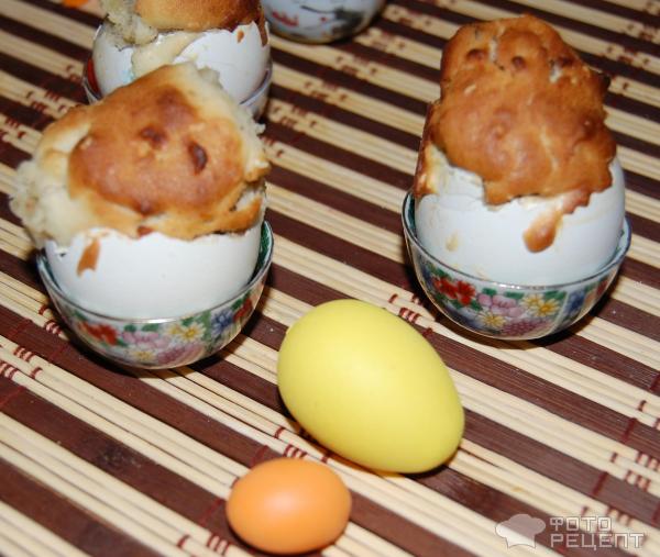 Мини-куличи Пасхальное яйцо фото