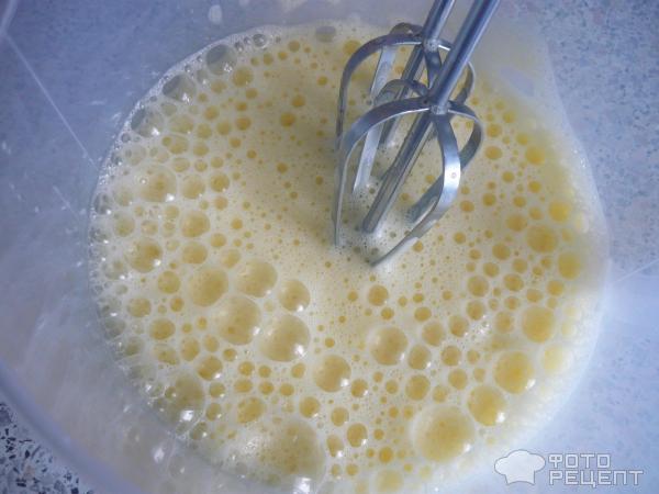 Бисквит на горячем молоке фото