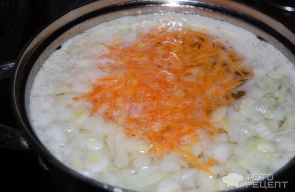 Рецепт: Куриный суп с яичными блинчиками - а-ля домашняя лапша