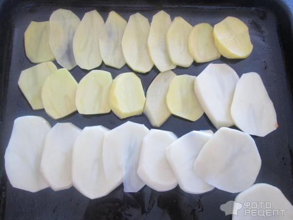 Картофель запеченый с приправами фото
