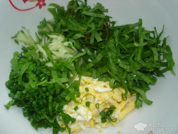 салат со шпинатом рецепт с фото