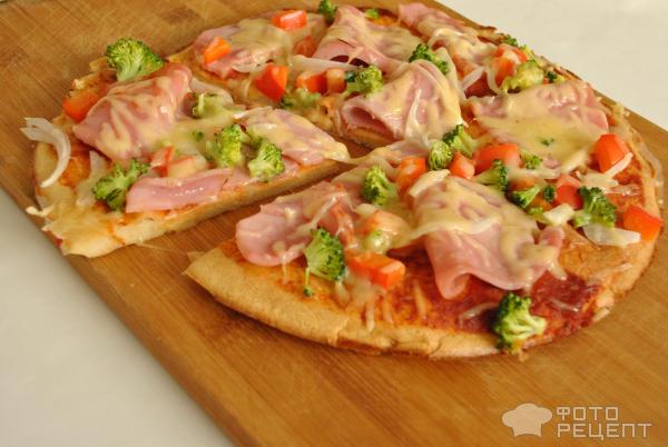 Диета Дюкана: рецепт пиццы с сыром и ветчиной