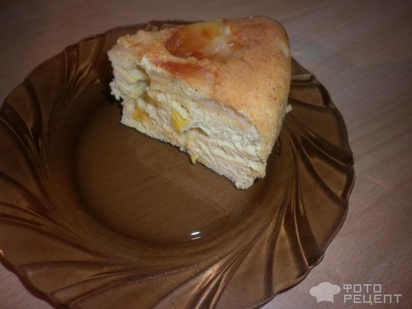 Яблочно-апельсиновый пирог фото