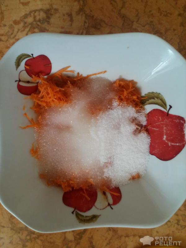 Морковное печенье с изюмом фото