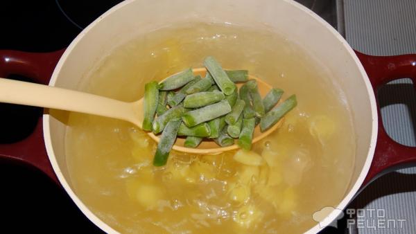 Суп из зеленой фасоли со свининой Комиссарова А.
