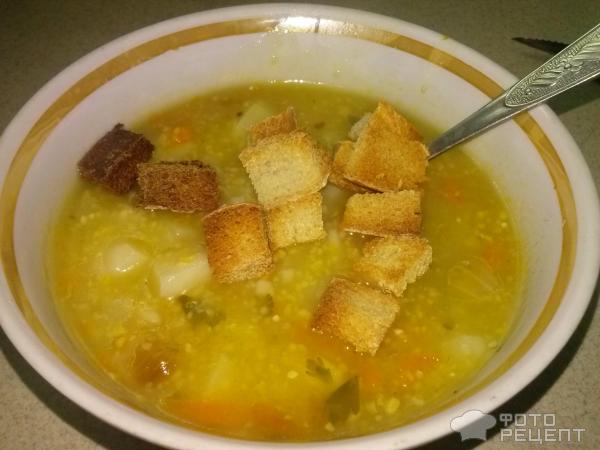 Суп с кукурузной крупой