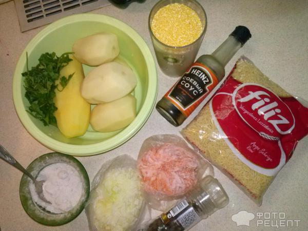 Суп с кукурузной крупой