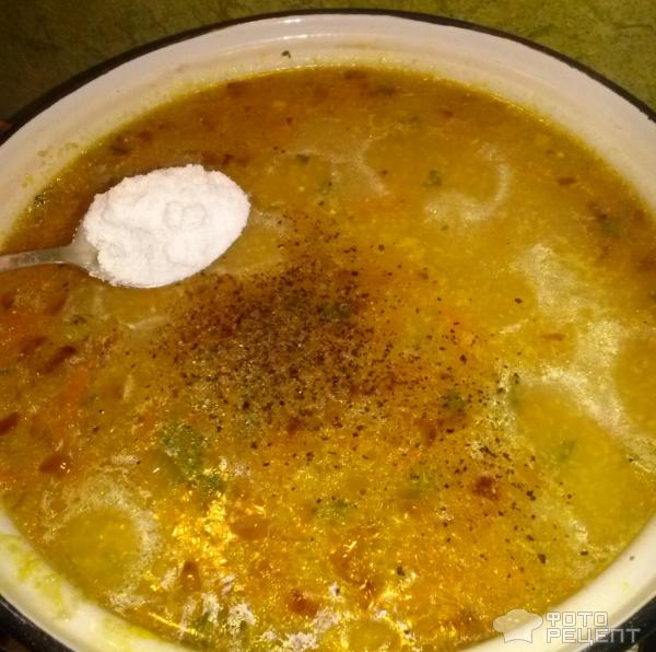 Суп с кукурузной крупой