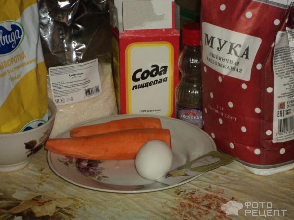 Морковные кексы фото