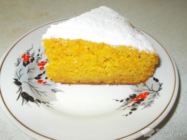 Морковный пирог с лимонным кремом - пошаговый рецепт с фото