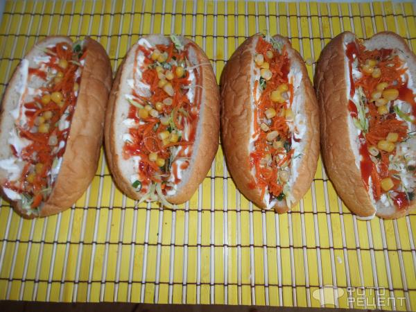 Хот-доги «Собачки» — рецепт с фото пошагово