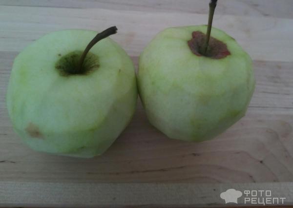 Слойки с карамелизированными яблоками фото