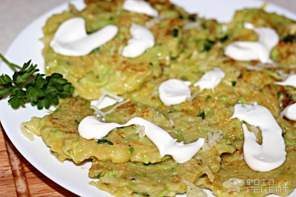Драники картофельно-кабачковые фото