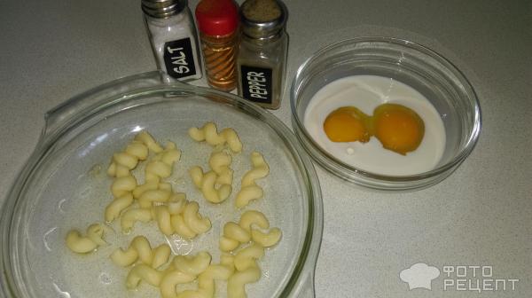 макароны с яйцом в микроволновке
