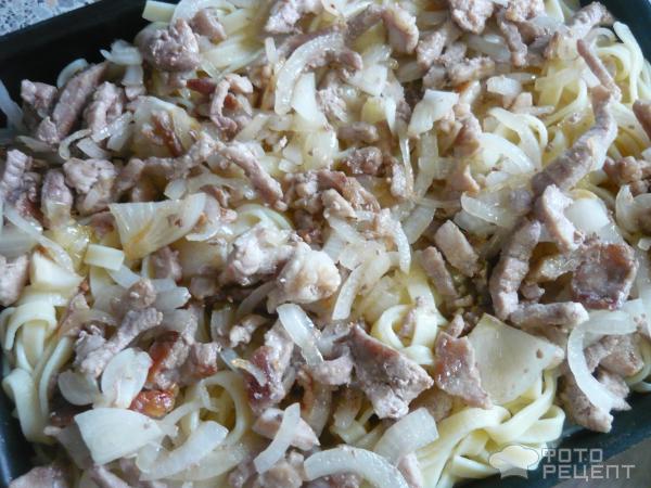Макароны со свининой в духовке: 8 пошаговых рецептов с сыром