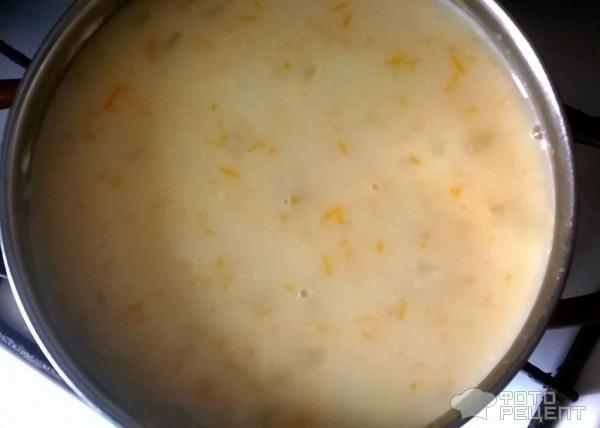 Сырный суп с куриным филе фото