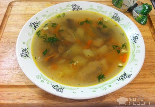 суп с грибами, суп с гречкой, постный, сытный, наваристый, как приготовить