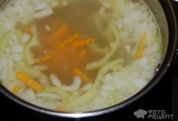 Суп куриный с фасолью фото