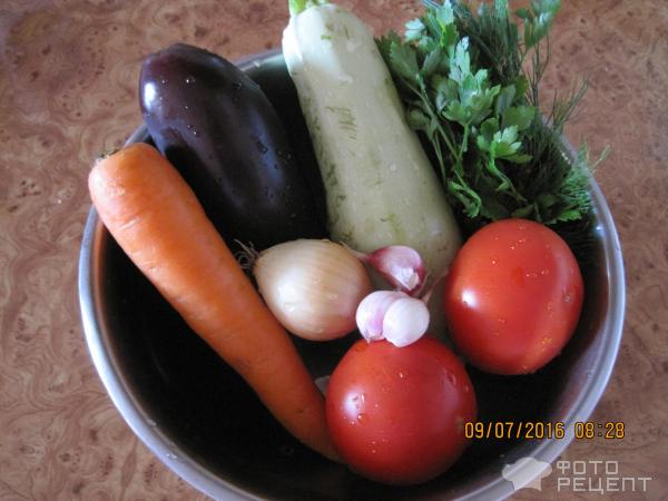 Легкая овощная запеканка фото
