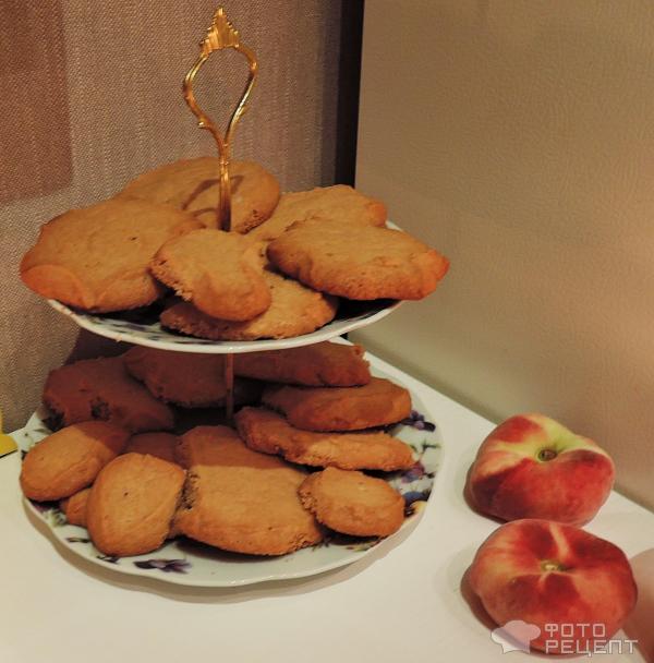 Печенье с арахисовой пастой фото