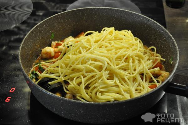 Сагетти с морепродуктами или Фрутти ди маре