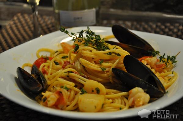 Сагетти с морепродуктами или Фрутти ди маре