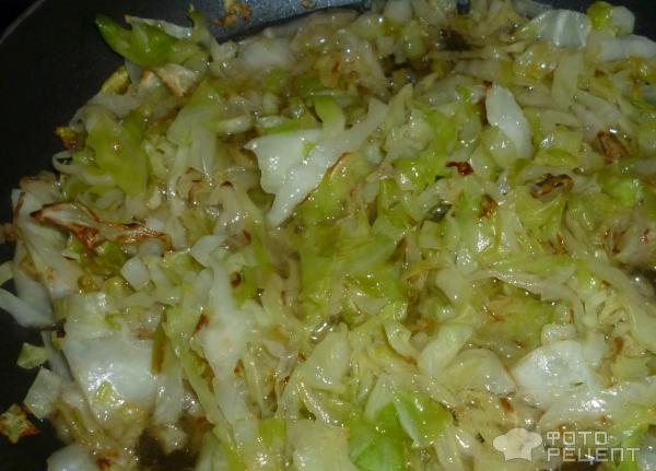 Капуста тушеная с овощами фото