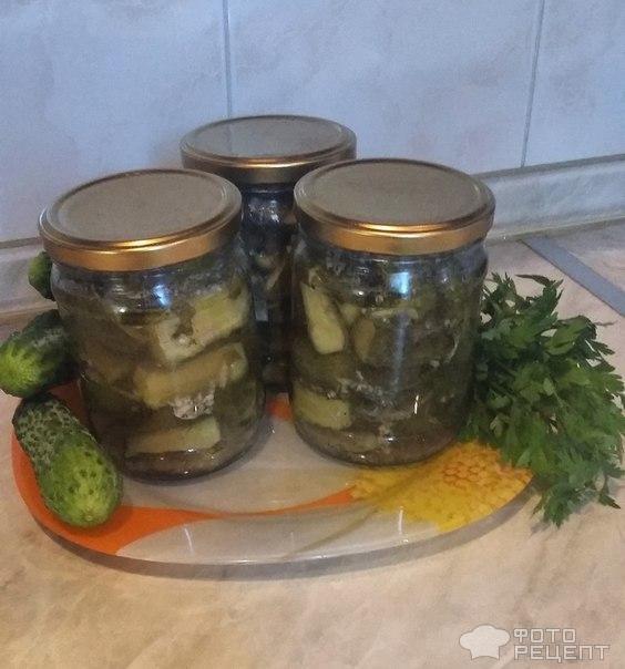 Салат из огурцов на зиму фото
